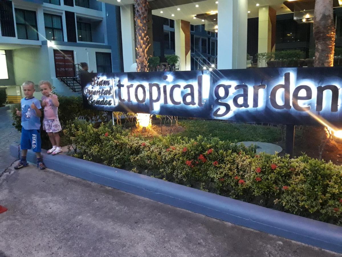 Двух-Комнатная Квартира В Кондоминимуме "Tropikal Garden" Pattaya Dış mekan fotoğraf
