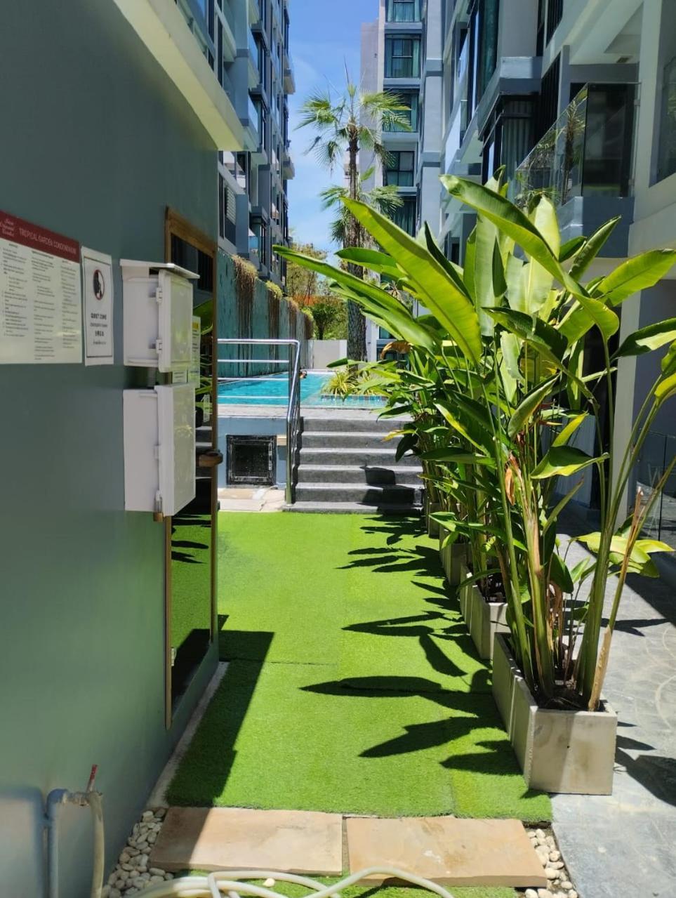Двух-Комнатная Квартира В Кондоминимуме "Tropikal Garden" Pattaya Dış mekan fotoğraf